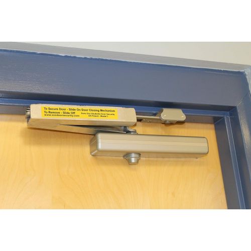  SaveOurStudents Door Security Classroom Door Safety - Model 1 (Black)