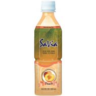 Savia Aloe Vera Drink Peach Flavor, 1.25-Pounds (Pack of 20)