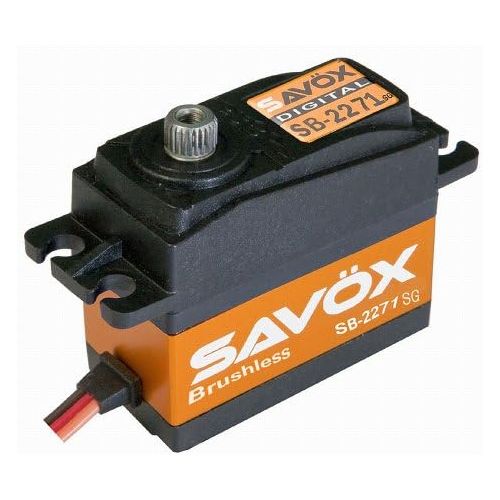  Savox SB-2271SG Ultra Torque Brushless Steel Gear Standard Digital Servo High Voltage
