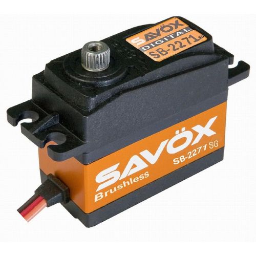  Savox SB-2271SG Ultra Torque Brushless Steel Gear Standard Digital Servo High Voltage