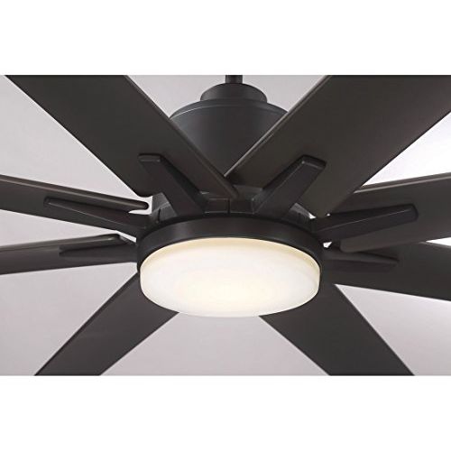  Savoy House 72-5045-813-13 Bluffton 72 8 Blade Ceiling Fan, English bronze Finish