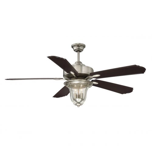  Savoy House 52-135-5CN-SN Trudy 52 5 Blade Ceiling Fan in Satin Nickel