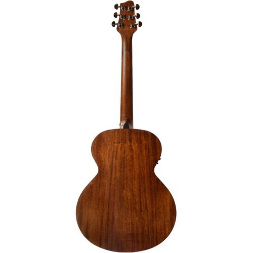  Sawtooth Mahogany Series Solid Mahogany Top Acoustic-Electric Mini Jumbo Guitar