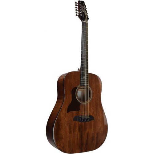  Sawtooth Mahogany Series Left-Handed 12-String Solid Mahogany Top Acoustic-Electric Dreadnought Guitar