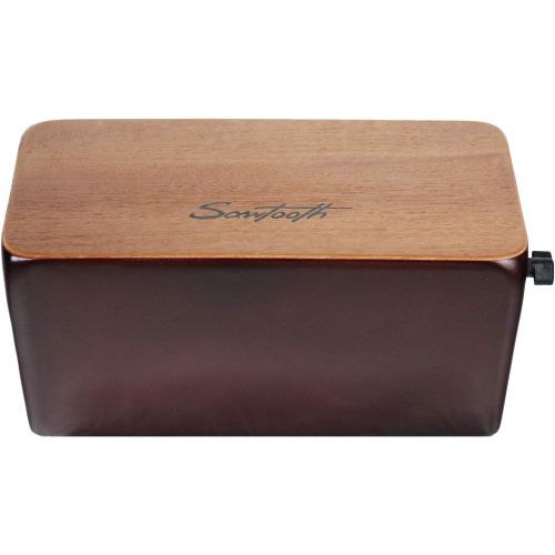  Sawtooth Cajon, Ash, Cajon with Carry Bag and Cajon Pedal (ST-CJ121SL-KIT-2)