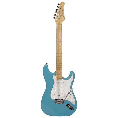  Sawtooth Classic ES 60 Alder Body Electric Guitar - Surf Green with Aged White Pickguard