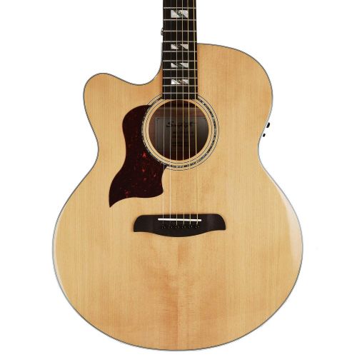  Sawtooth Maple Series Left-Handed Acoustic-Electric Cutaway Jumbo Guitar