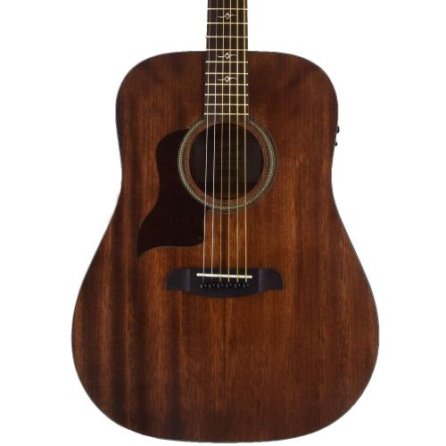  Sawtooth Mahogany Series Left-Handed Solid Mahogany Top Acoustic-Electric Dreadnought Guitar