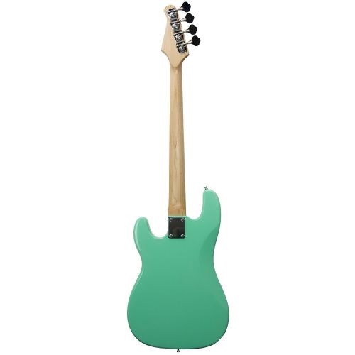  Sawtooth EP Series Electric Bass Guitar, Surf Green w/Pearl Pickguard