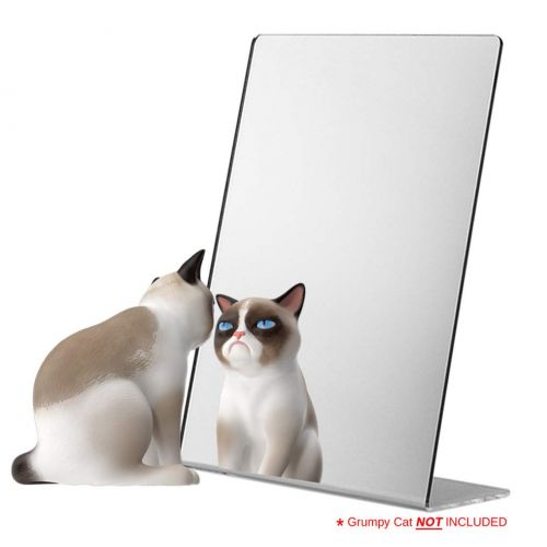  Sax Free-Standing and Single-Sided Self-Portrait Mirror - 8 1/2 x 11 inches