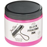 Sax True Flow Water Soluble Block Printing Ink - 16 Ounces - Magenta - 1299775