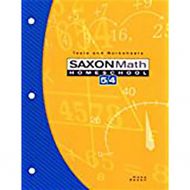 Saxon Publishers; John Saxon Saxon Math Homeschool 54 : Tests and Worksheets