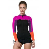 Sbart SBART Womens 2mm Neoprene Wetsuits Jacket Long Sleeve Wetsuit Top