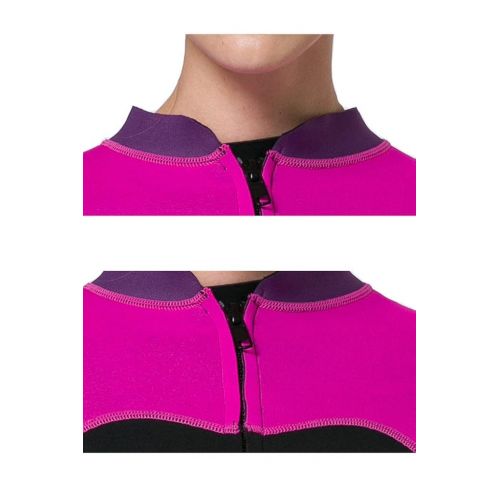  Sbart SBART Womens 2mm Neoprene Wetsuits Jacket Long Sleeve Wetsuit Top