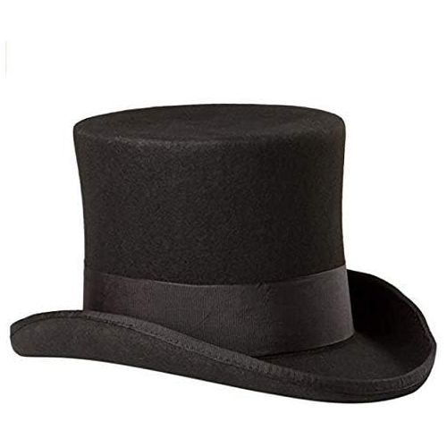  할로윈 용품Scala Mens Wool Felt Top Hat