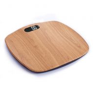 Scale YAN SYF LCD Display Electronic Scale Wood Grain Scale Body Scale Health Scale Weight Scale Weighing 180kg 310x310x25mm A+