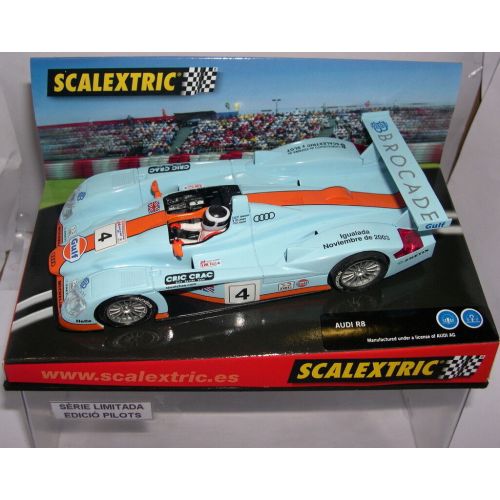  Scalextric SCALEXTRIC 6100 AUDI R8 GULF 8º CTO. SPAIN SLOT 2003 OF DRIVER LTED. ED. MB