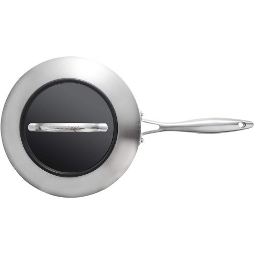  Scanpan Schmorpfanne mit Deckel, tief-CTX, 26 cm, Stahl, Schwarz, 2-Einheiten