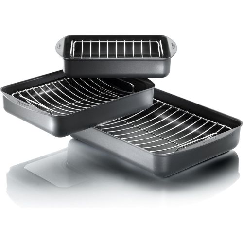  Scanpan Classic Roasting Pan, 3.25 QT, 13.5 x 8.75: Lasagna Pans: Kitchen & Dining