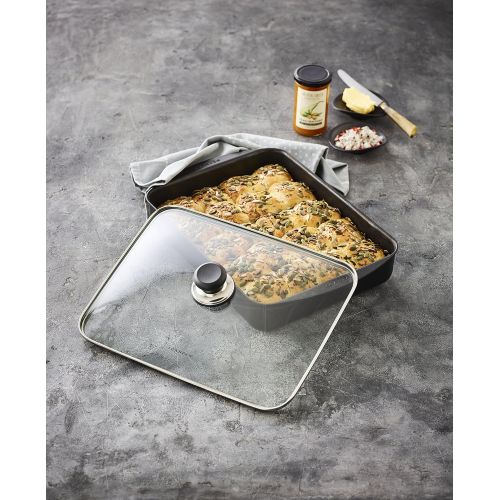  Scanpan Classic Roasting Pan, 3.25 QT, 13.5 x 8.75: Lasagna Pans: Kitchen & Dining