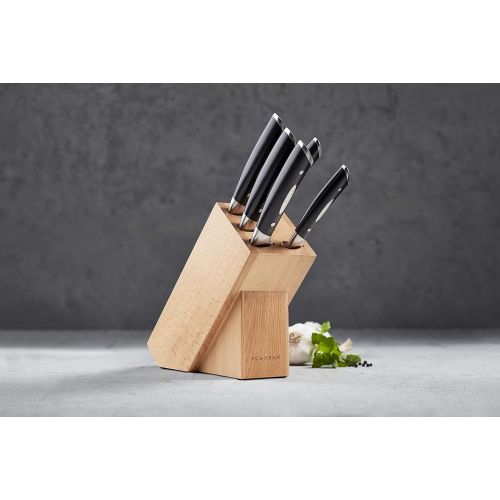  Scanpan 92000600 6 Piece Classic Block Cutlery Set, Bamboo