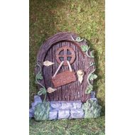 ScaryGarycreations Large Fairy door, Troll Door, Gnome door, doorway to middle earth, Garden door, Ogre door