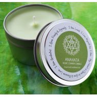 /ScentualGoddess Heart Chakra Candle Anahata