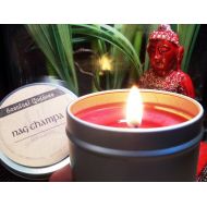 ScentualGoddess NAG CHAMPA CANDLE - Create a Zen-like Space for Your Meditations - Eastern Indian Incense Scented Meditation Candle Yoga Healing New Age