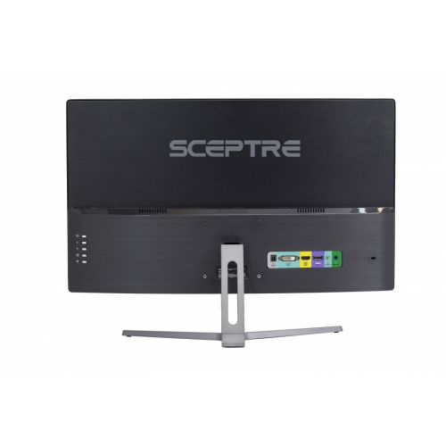  Sceptre C248B-144R 24 Curved 144Hz Gaming Monitor AMD FreeSync HDMI DisplayPort DVI, Metal Black 2018