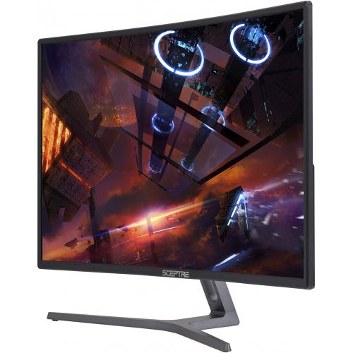  [아마존핫딜][아마존 핫딜] Sceptre C275B-144R 27-Inch Curved Gaming Monitor 1920x1080p 144Hz AMD Freesync RTS-FPS DisplayPort HDMI DVI Metal Black