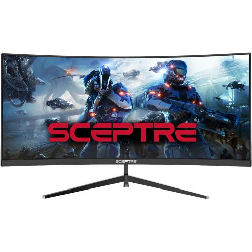  Sceptre 30-inch Curved Gaming Monitor, Metal Black & Seagate Barracuda 2TB Internal Hard Drive HDD ? 3.5 Inch SATA 6Gb/s 7200 RPM 256MB Cache 3.5-Inch ? Frustration Free Packaging