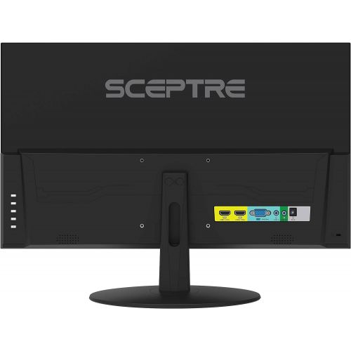  [아마존베스트]Sceptre IPS 24-Inch Business Computer Monitor 1080p 75Hz with HDMI VGA Build-in Speakers, E248W-FPT, Machine Black