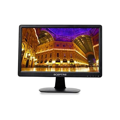  Sceptre E165W-1600HC E 16 Screen LED-Lit Monitor, True Black (E165W-1600HC)