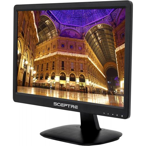  Sceptre E165W-1600HC E 16 Screen LED-Lit Monitor, True Black (E165W-1600HC)