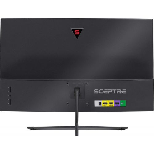  Sceptre 27 Curved 144Hz Gaming LED Monitor Edge-Less AMD FreeSync DisplayPort HDMI, Machine Black 2020 (Machine Black)