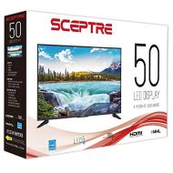 Sceptre.Inc TV Large Screen Sceptre 50 Class FHD (1080P) 50 inch LED TV X 505BVFSR LED T.V Television Movie High Definition Watch Movies Shows