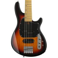 Schecter CV-5 Bass Guitar - 3-Tone Sunburst