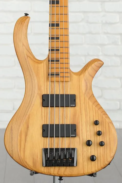 Schecter Session Riot-5 Bass Guitar - Aged Natural Satin