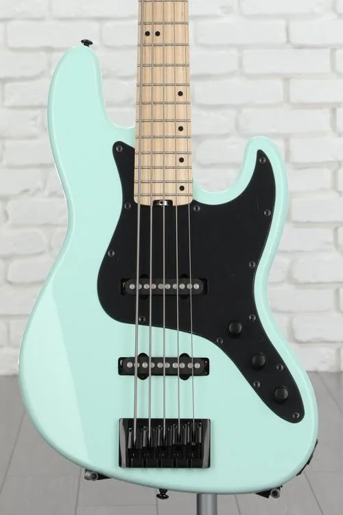 Schecter J-5 Bass Guitar - Sea Foam Green