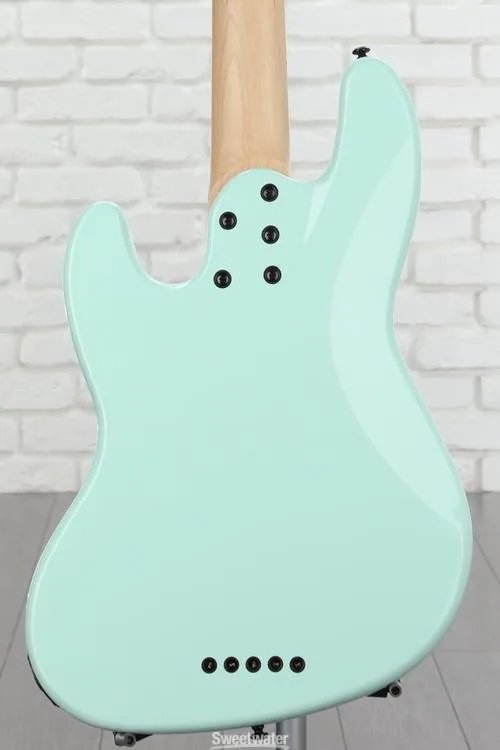  Schecter J-5 Bass Guitar - Sea Foam Green