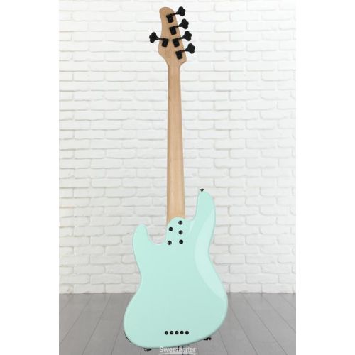  Schecter J-5 Bass Guitar - Sea Foam Green