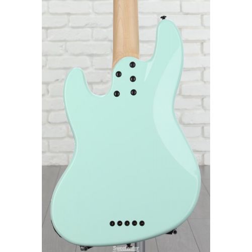  Schecter J-5 Bass Guitar - Sea Foam Green