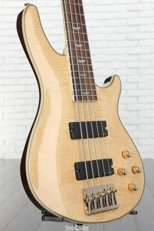  Schecter Omen Extreme-5 Bass Guitar - Natural