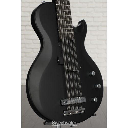  Schecter dUg Pinnick DP-12 12-string Bass Guitar - Satin Black