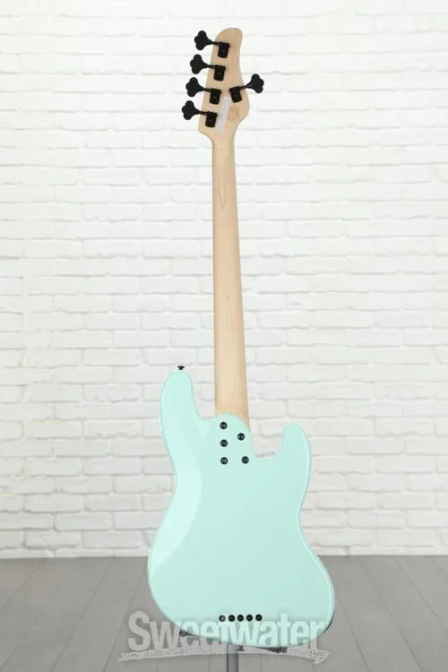  Schecter J-5 Left-handed Bass Guitar - Sea Foam Green