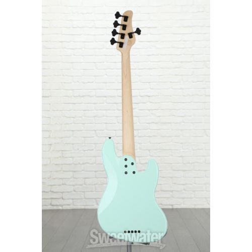  Schecter J-5 Left-handed Bass Guitar - Sea Foam Green