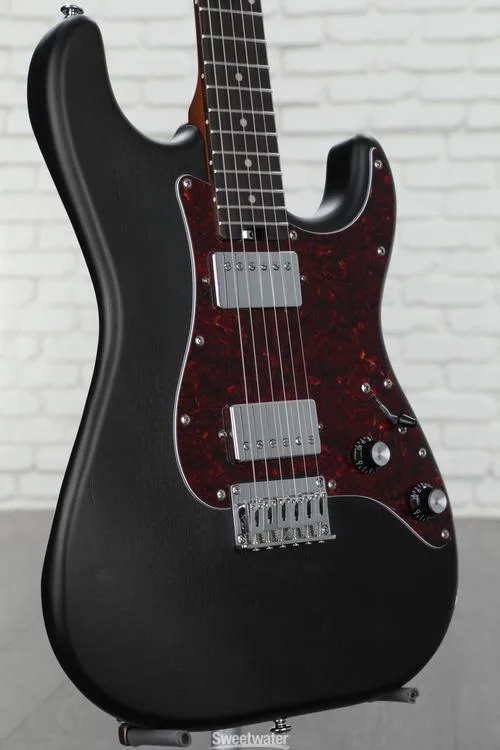  Schecter Jack Fowler Traditional HT Electric Guitar - Black Pearl