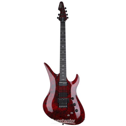  Schecter Avenger FR S Apocalypse Electric Guitar - Red Reign