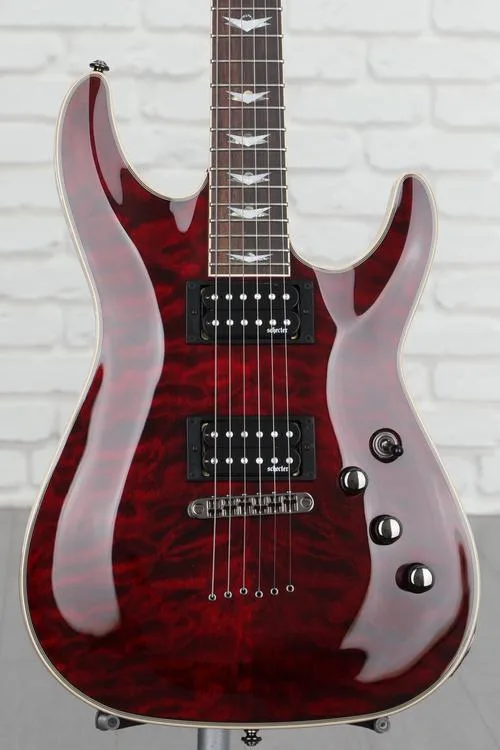 Schecter Omen Extreme-6 Electric Guitar - Black Cherry