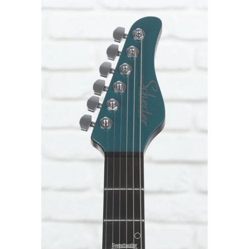  Schecter Aaron Marshall AM-6 Left-handed Electric Guitar - Arctic Jade